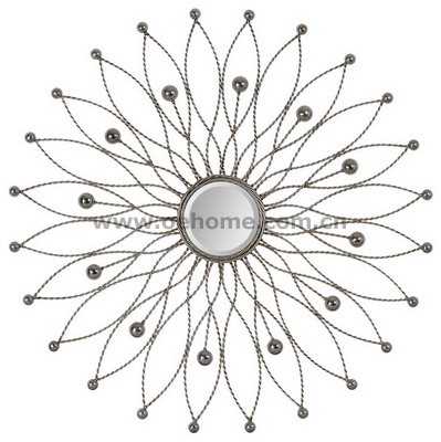 8470 Metal decorative wall mirrors for Hosipitality